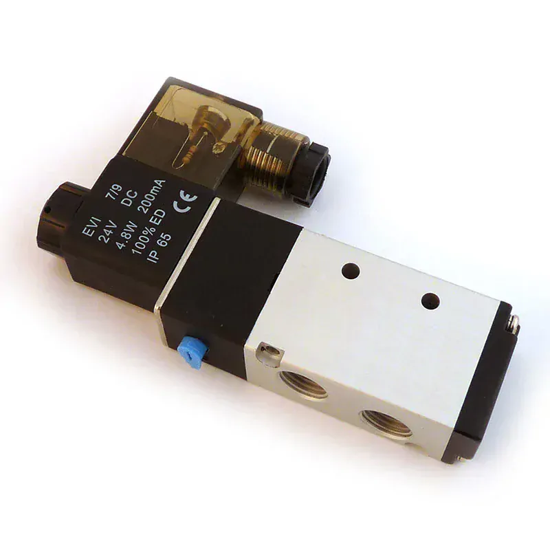 Solenoidový ventil 5/2 4V210 1/4 palce pro pneumatické válce AC-24V