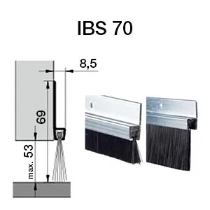 Kartáč IBS 70 250cm