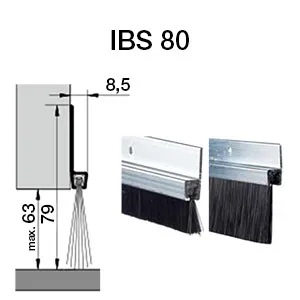 Kartáč IBS 80 250cm