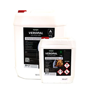 VEROPAL UV PLUS 100 14kg čirá epoxidová pryskyřice