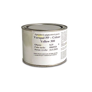 VEROPAL PP Pigmentová pasta k barvení pryskyřice 250ml žlutá