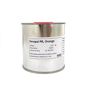 VEROPAL PR Pigmentový roztok do čiré pryskyřice 250ml oranžová