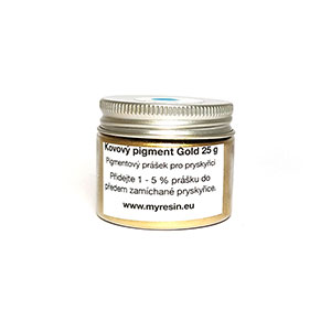 KOVOVÝ PIGMENT MYRESIN - GOLD 25 g