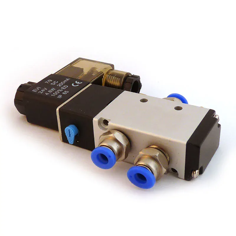 Solenoidový ventil 5/2 4V210 1/4 palce pro pneumatické válce DC- 24V